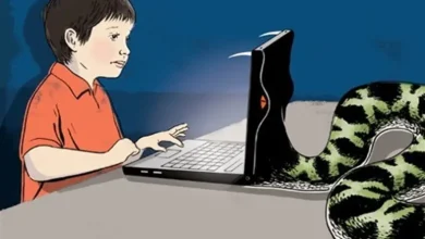 اسیب فضای مجازی در نوجوانان