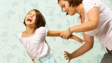 تنبیه کودک ۵ ساله