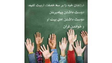 حدیث امام علی در مورد تربیت فرزند