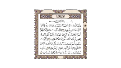 سوره حجرات در بارداری صوتی